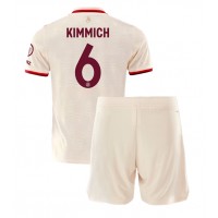 Echipament fotbal Bayern Munich Joshua Kimmich #6 Tricou Treilea 2024-25 pentru copii maneca scurta (+ Pantaloni scurti)